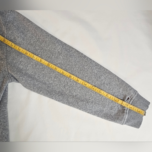 Tommy Jeans Logo Sweatshirt Women’s Small Gray Embroidered Pullover - Picture 6 of 6